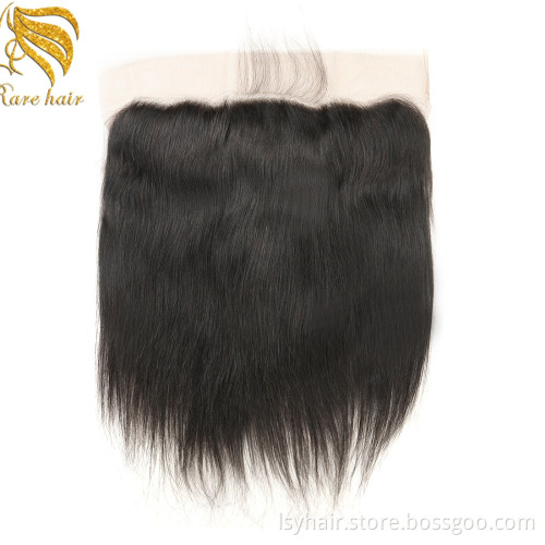 Longshengyuan Say Me Hair Brazilian Straight Closure 16 Inch Asian Hair Vendors Frontals and Closures Human Hair